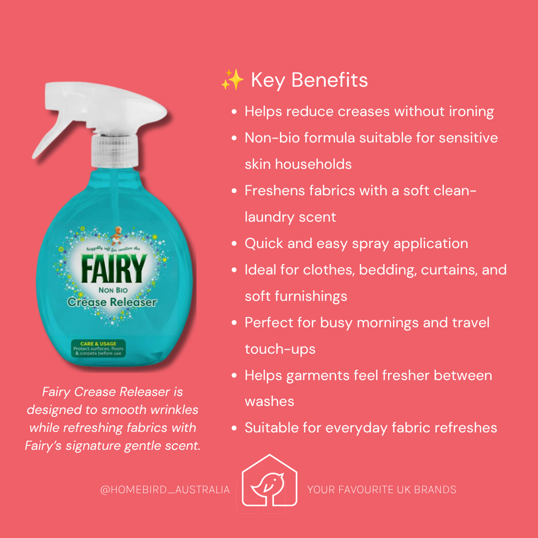 Fairy Crease Releaser - Non Bio benefits