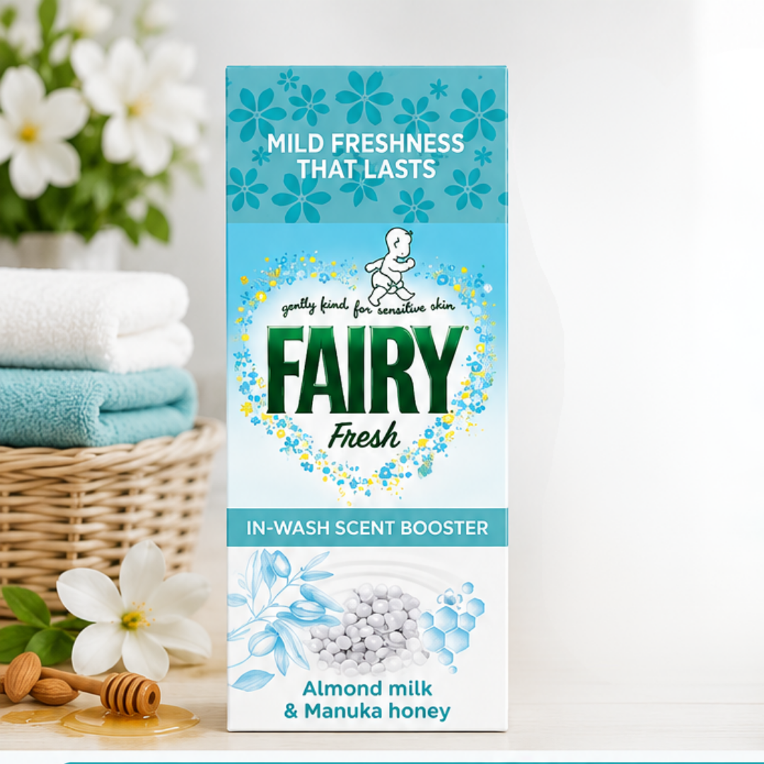 Fairy Fresh Beads - Almond Milk and Manuka Honey - Large 320ml