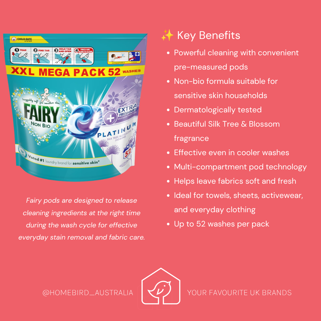 Fairy Pods – Silk Tree & Blossom – 52 Wash Benefits