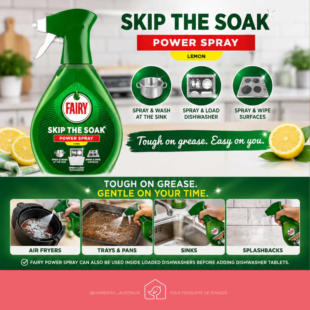 Fairy Skip The Soak Power Spray - Lemon