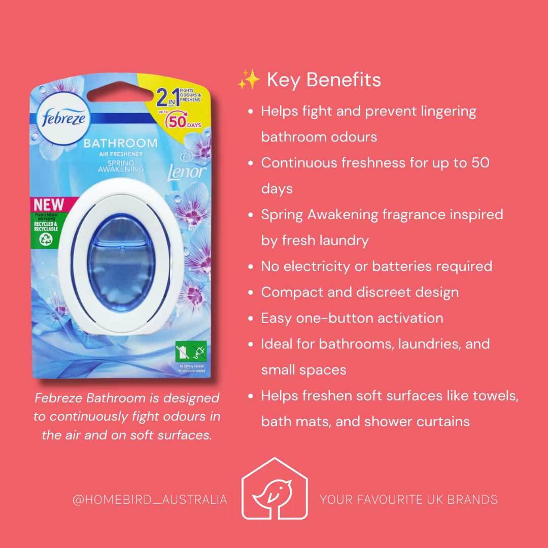 Febreze Bathroom Air Freshner Spring Awakening Benefits
