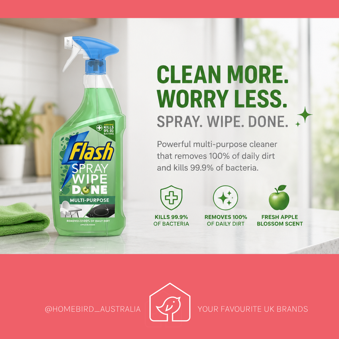 Flash Spray Wipe Done - Apple Blossom (Anti Bac)
