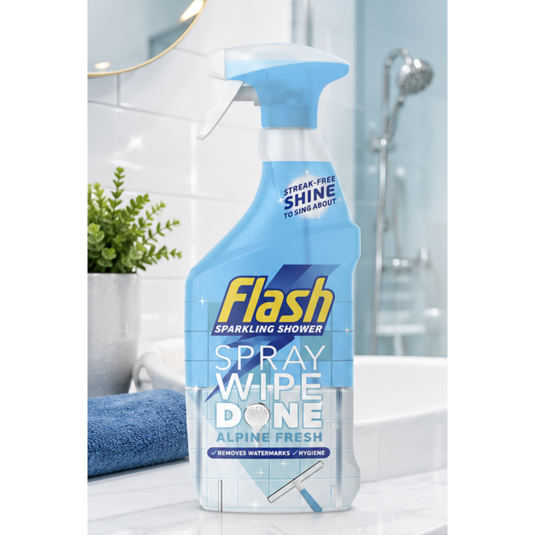 Flash Spray Wipe Done - Shower Alpine Fresh - 800ml