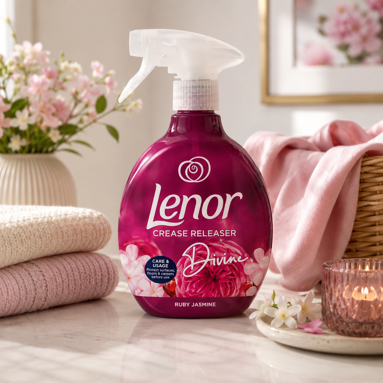 Lenor Crease Releaser Spray – Jasmine