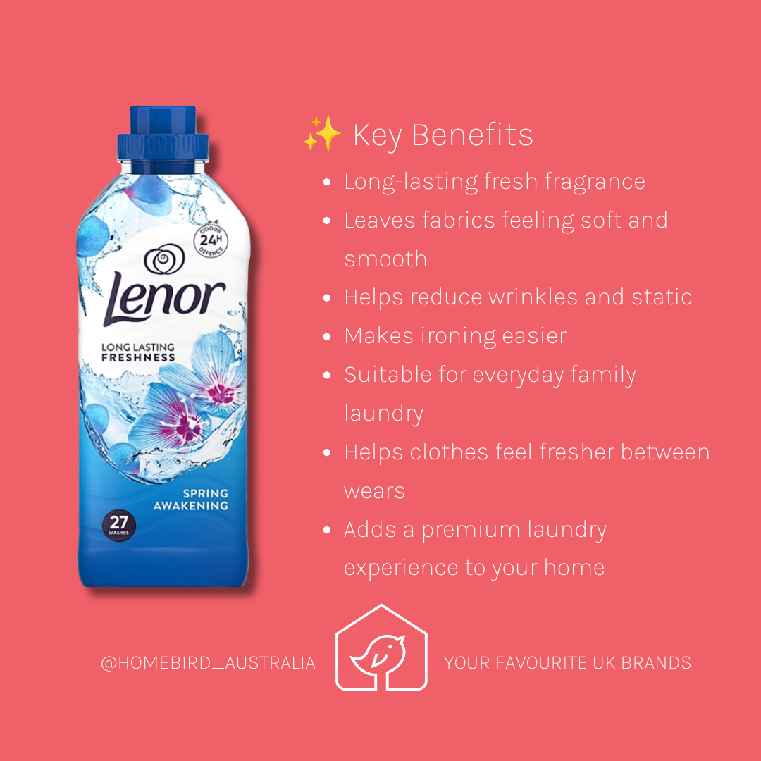 Lenor Fabric Conditioner - Spring Awakening 27w Benefits