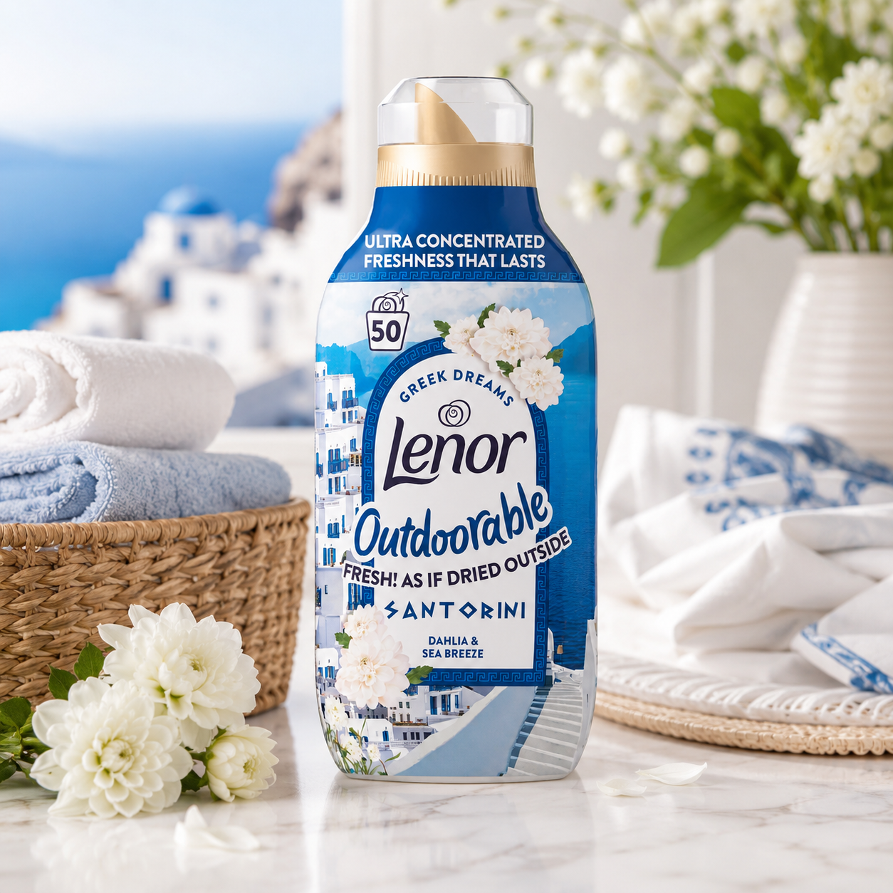 Lenor Outdoorable - Santorini - 50w- Pre order now for Mid August Shipping