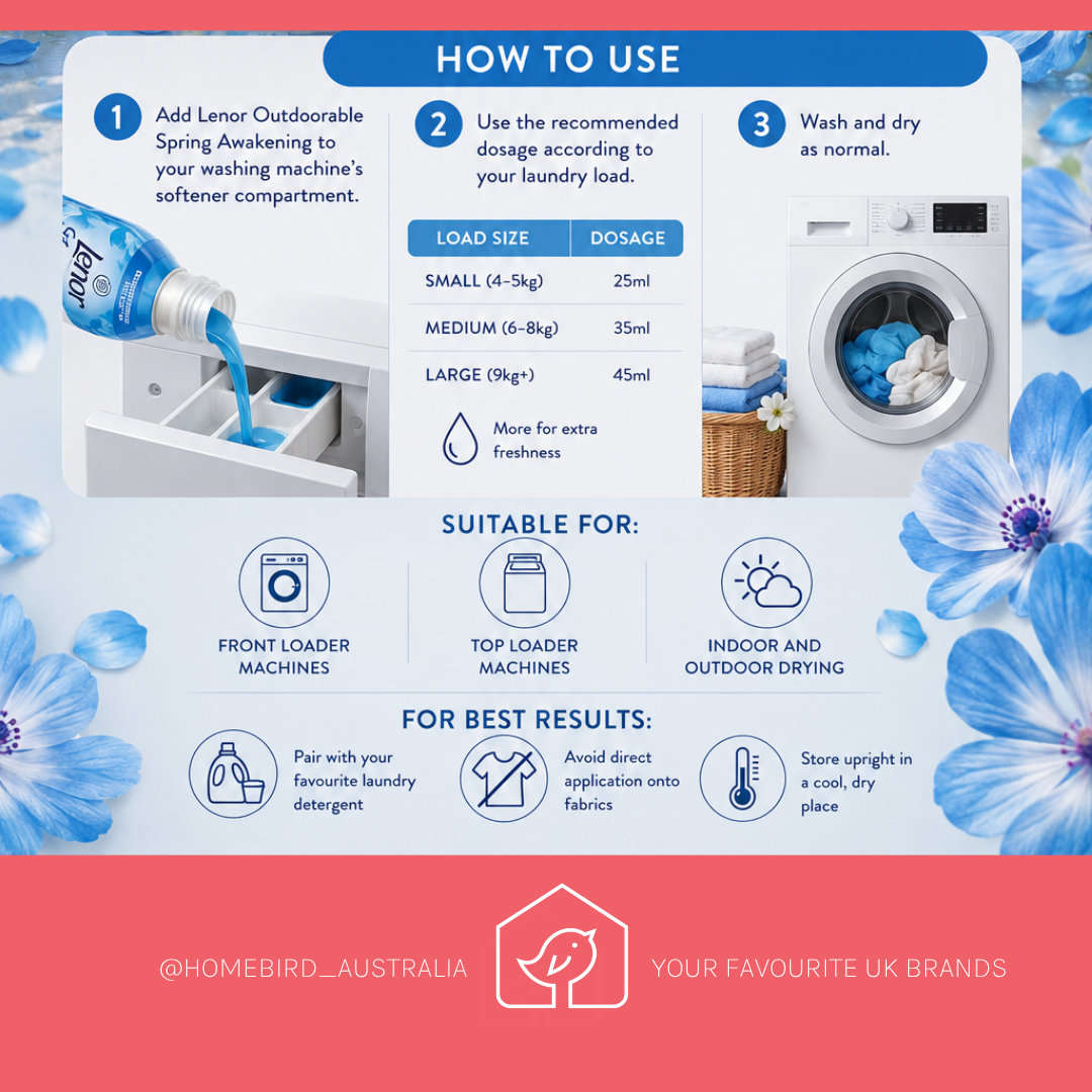 Lenor Outdoorable Spring Awakening - 50w How to use