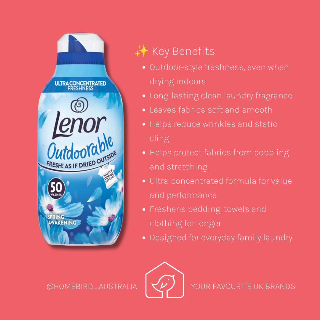 Lenor Outdoorable Spring Awakening benefits