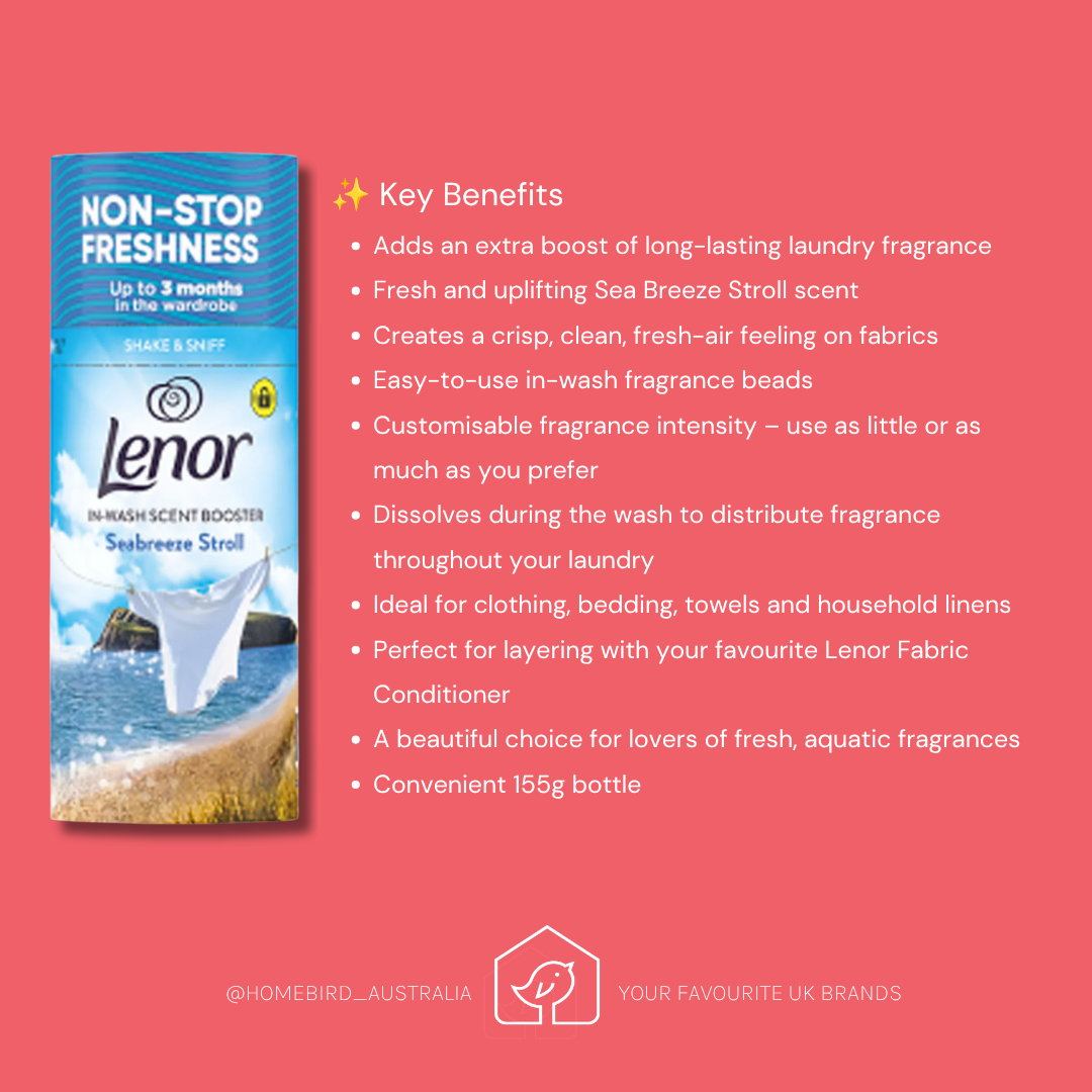 Lenor Scent Booster Beads - Sea Breeze Stroll - 155g