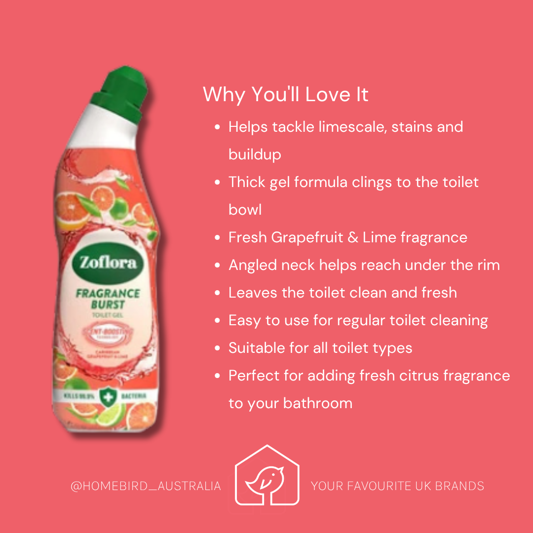 Zoflora Toilet Gel - Grapefruit & Lime