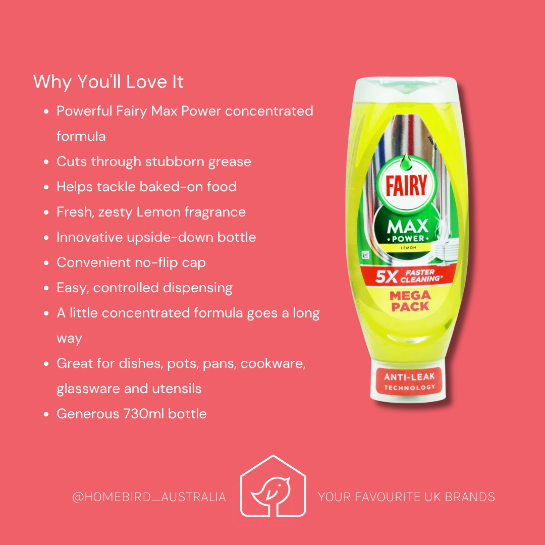 Fairy Max Power - Lemon - 730ml