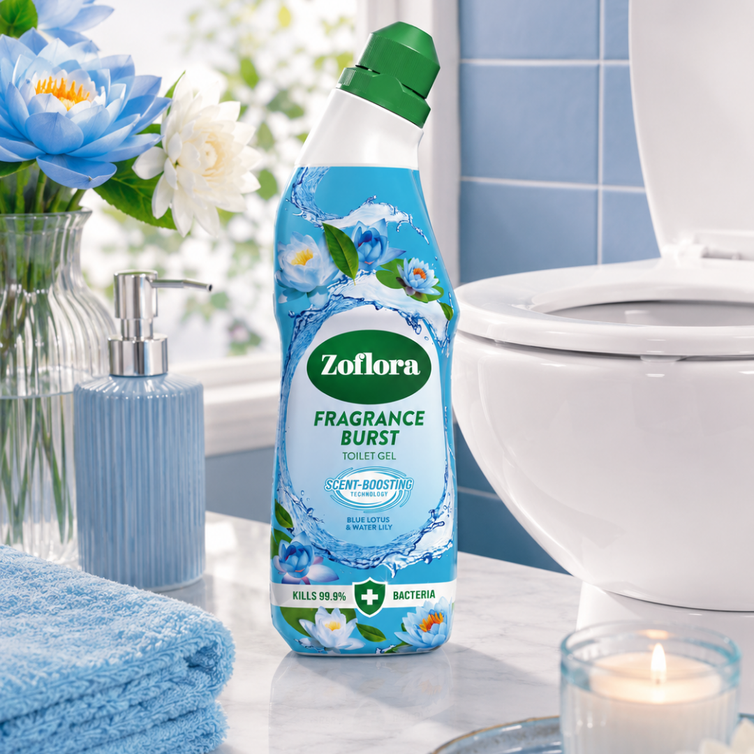 Zoflora Toilet Gel - Blue Lotus and Water Lily - 750ml