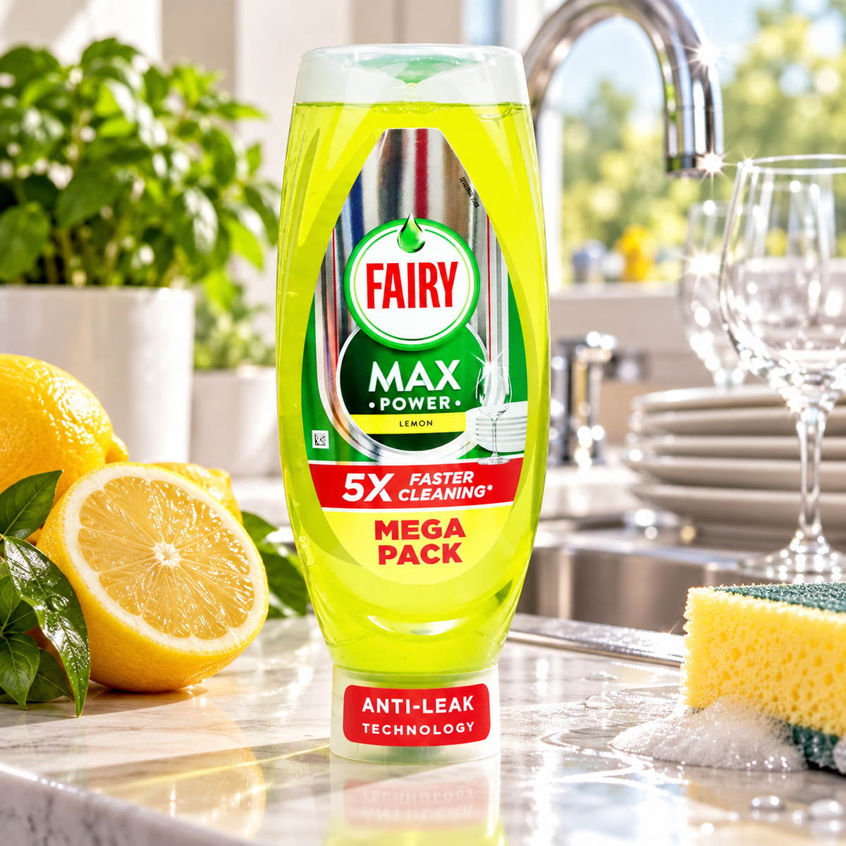 Fairy Max Power - Lemon - 730ml
