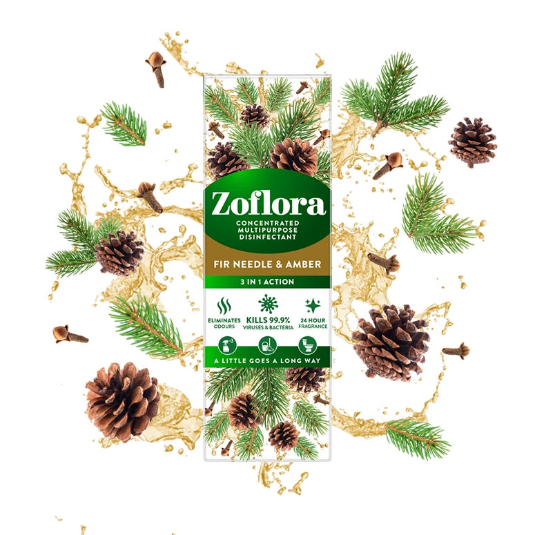 Zoflora Disinfectant - Fir Needle & Amber - 250ml - Due in March