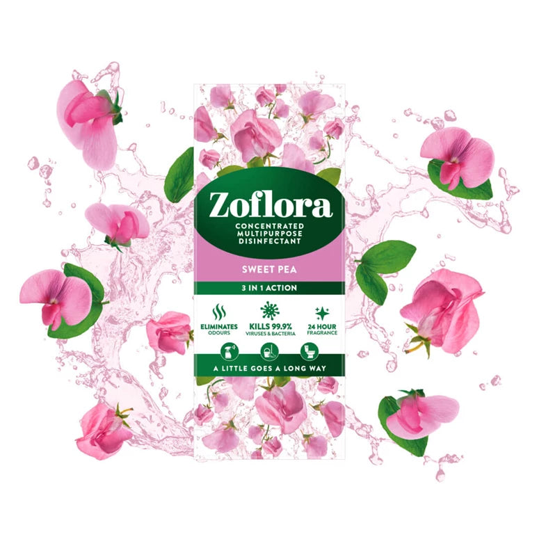 Zoflora concentrated Disinfectant - Sweet Pea - 500ml - Due In March