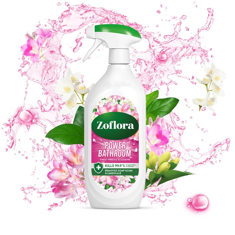 Zoflora Bathroom - Freesia & Jasmine (800ml)- Pre order for April Delivery
