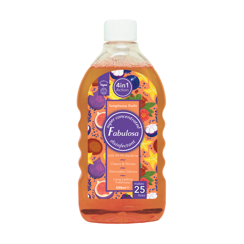 Fabulosa 4 in 1 Concentrated Disinfectant - Sumptuous Fruits (500ml)