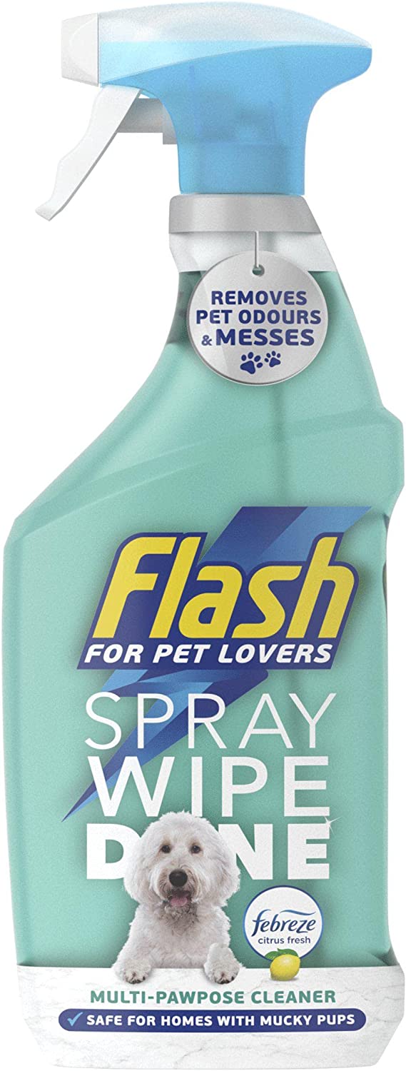 Flash Spray Wipe Done Citrus fresh for pets -800ml