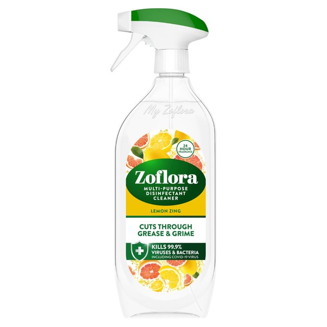 Zoflora Multi-purpose Disinfectant - Lemon Zing (800ml)